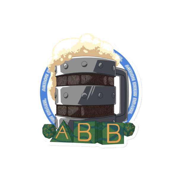 Akron Brew Brawl Logo Magnet - Image 3